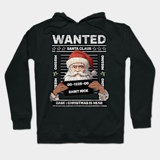 Wanted Santa Claus Hoodie